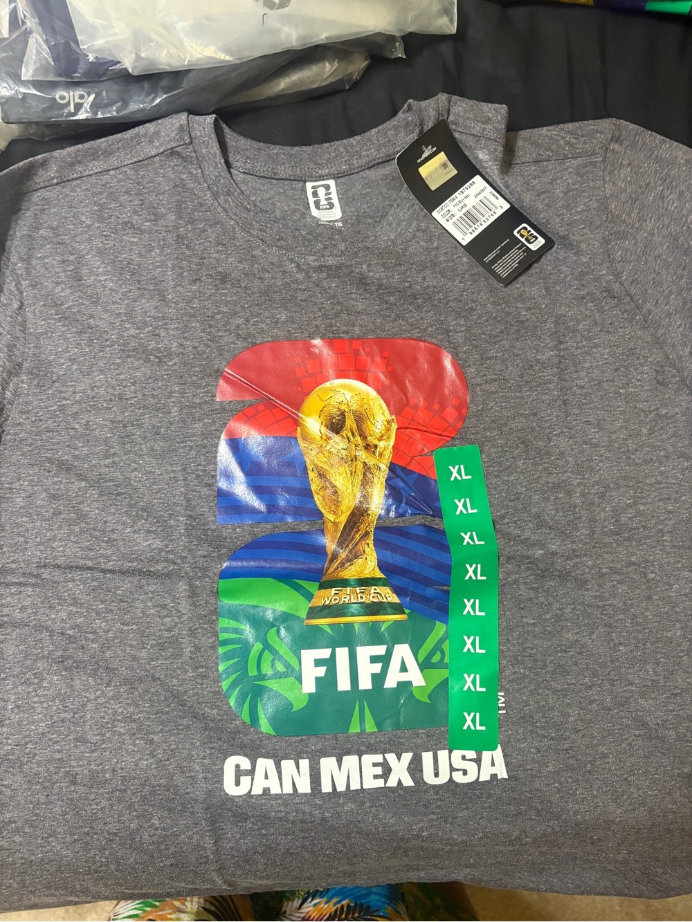 FIFA World Cup 2026 CAN MEX USA Graphic Tee XL NWT ⚽️